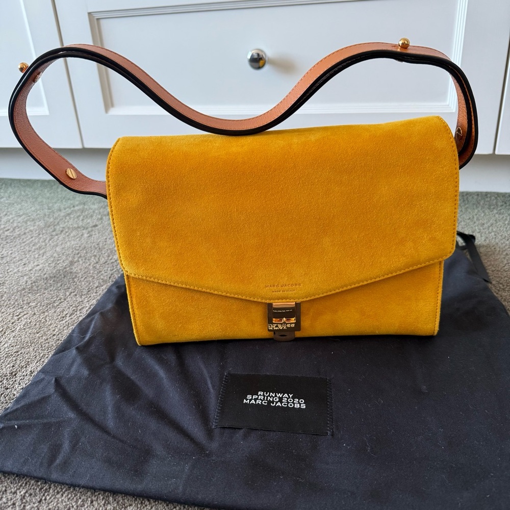 NWT MARC JACOBS - MEMO SUEDE BAG